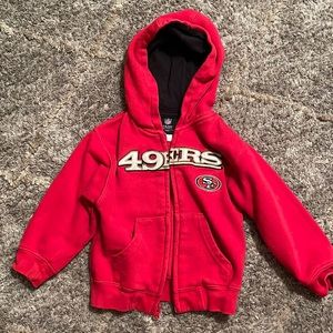GUC Niners hoodie 3T